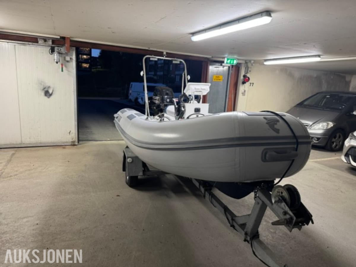Rib Caribe C-12 Rib med 30 HK Mercury påhengsmotor